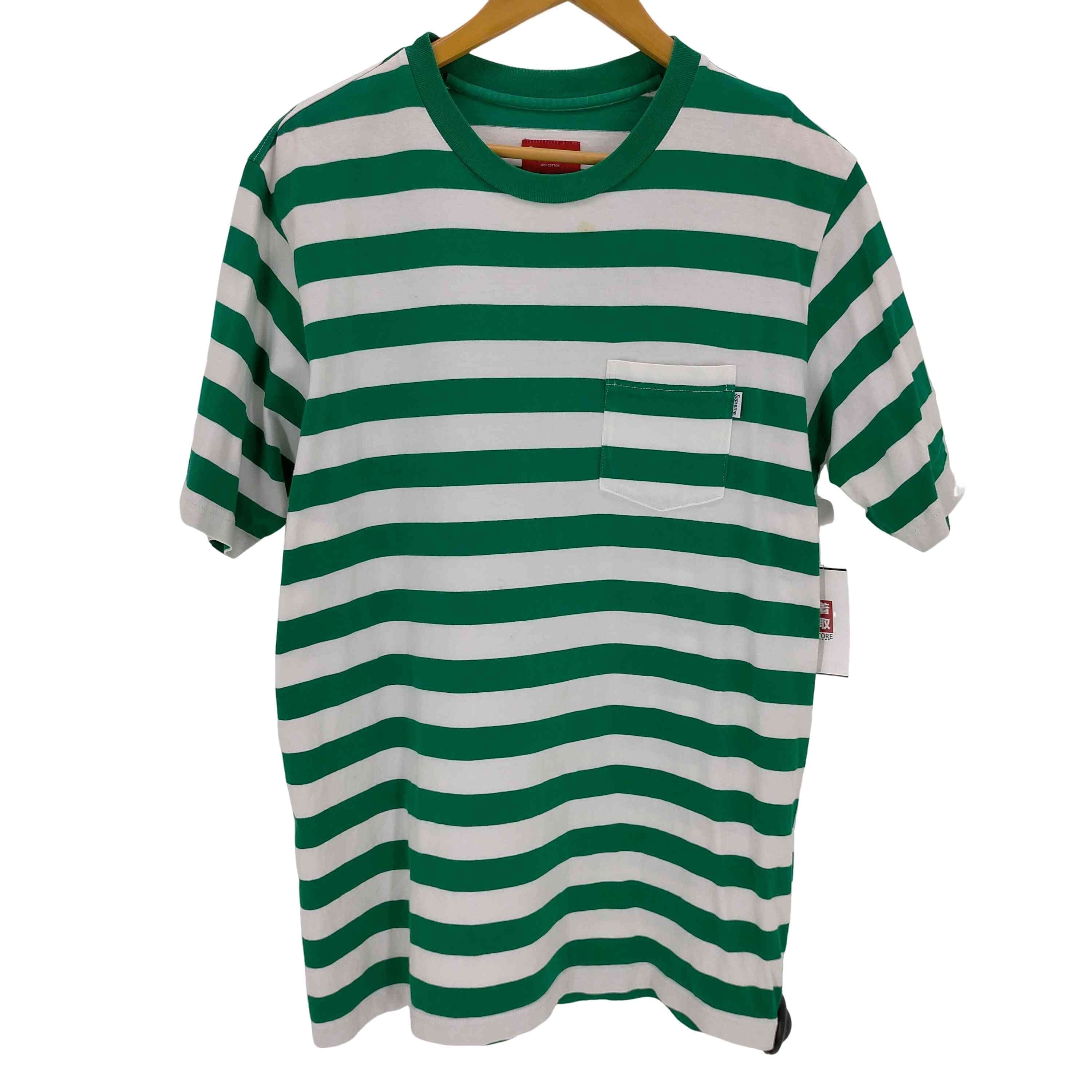 ボーダーポケットTEE【1137318177557】