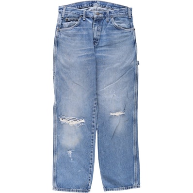 古着 ディッキーズ Dickies Relaxed Fit デニムペインターパンツ メンズw33相当/eaa668946