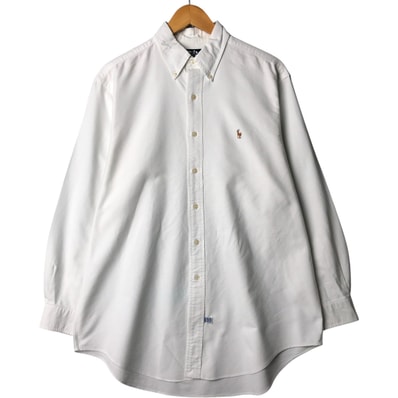 古着 ラルフローレン Ralph Lauren 長袖 ボタンダウンシャツ メンズL相当/eaa568507