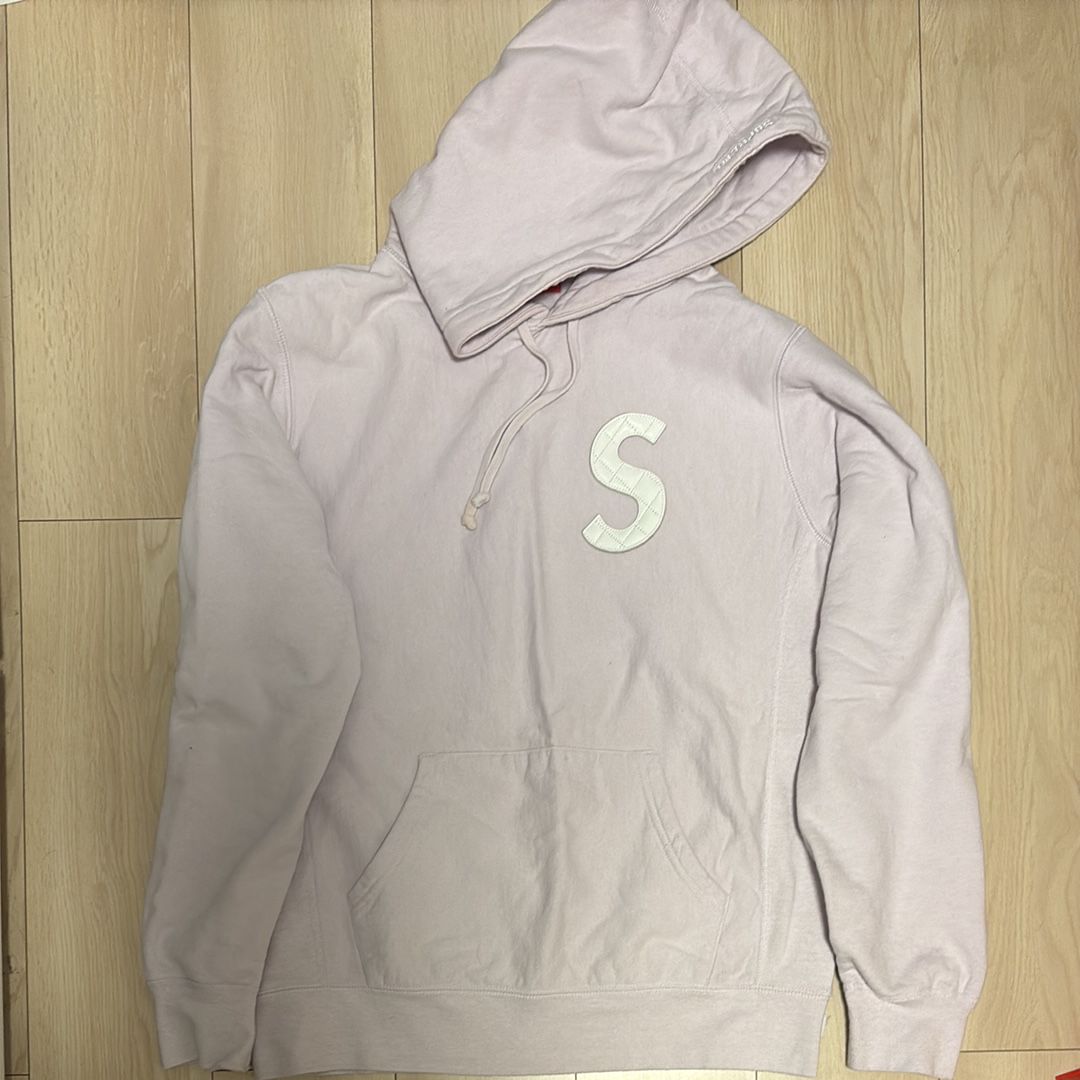 Supreme S Logo Hooded Sweatshirt "Pink" (20SS)
