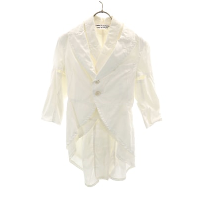 Comme des Garcons Comme des Garcons コムデギャルソンコムデギャルソン 2009年 日本製 燕尾 ジャケット S ホワイト