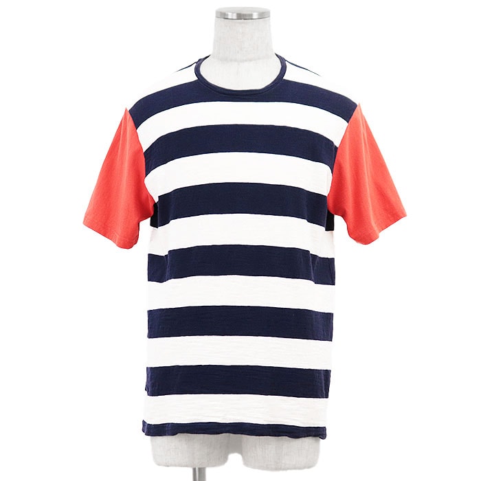 マルニ Tシャツ ボーダー 半袖Tシャツ メンズ トリコロール 50 MARNI