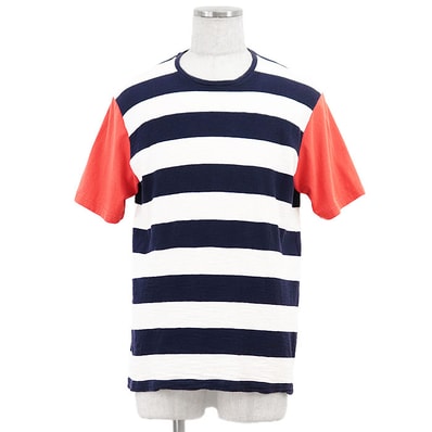 マルニ Tシャツ ボーダー 半袖Tシャツ メンズ トリコロール 50 MARNI