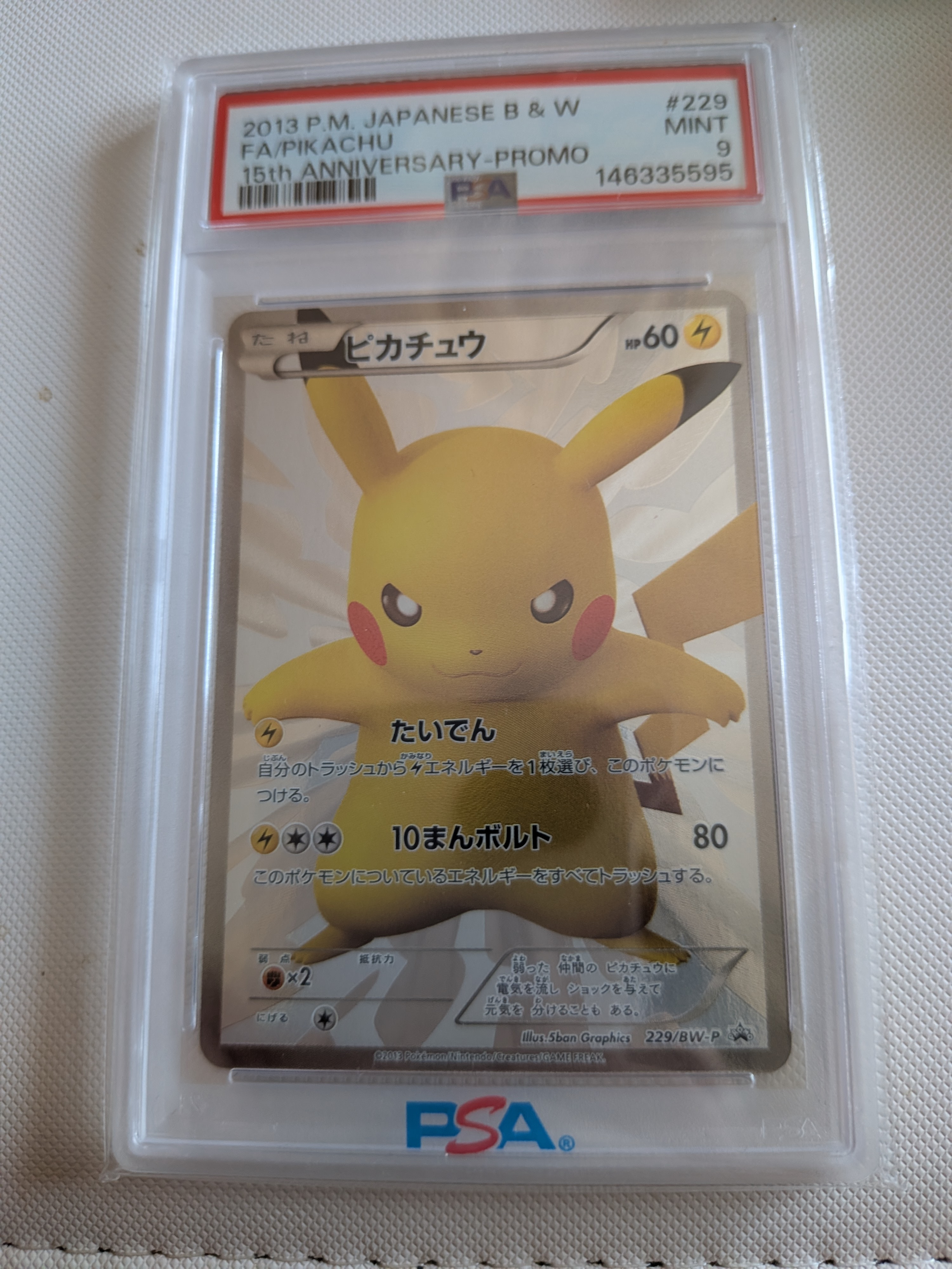 ピカチュウ P [BW-P 229/BW-P](プロモーションカード「ポケモン