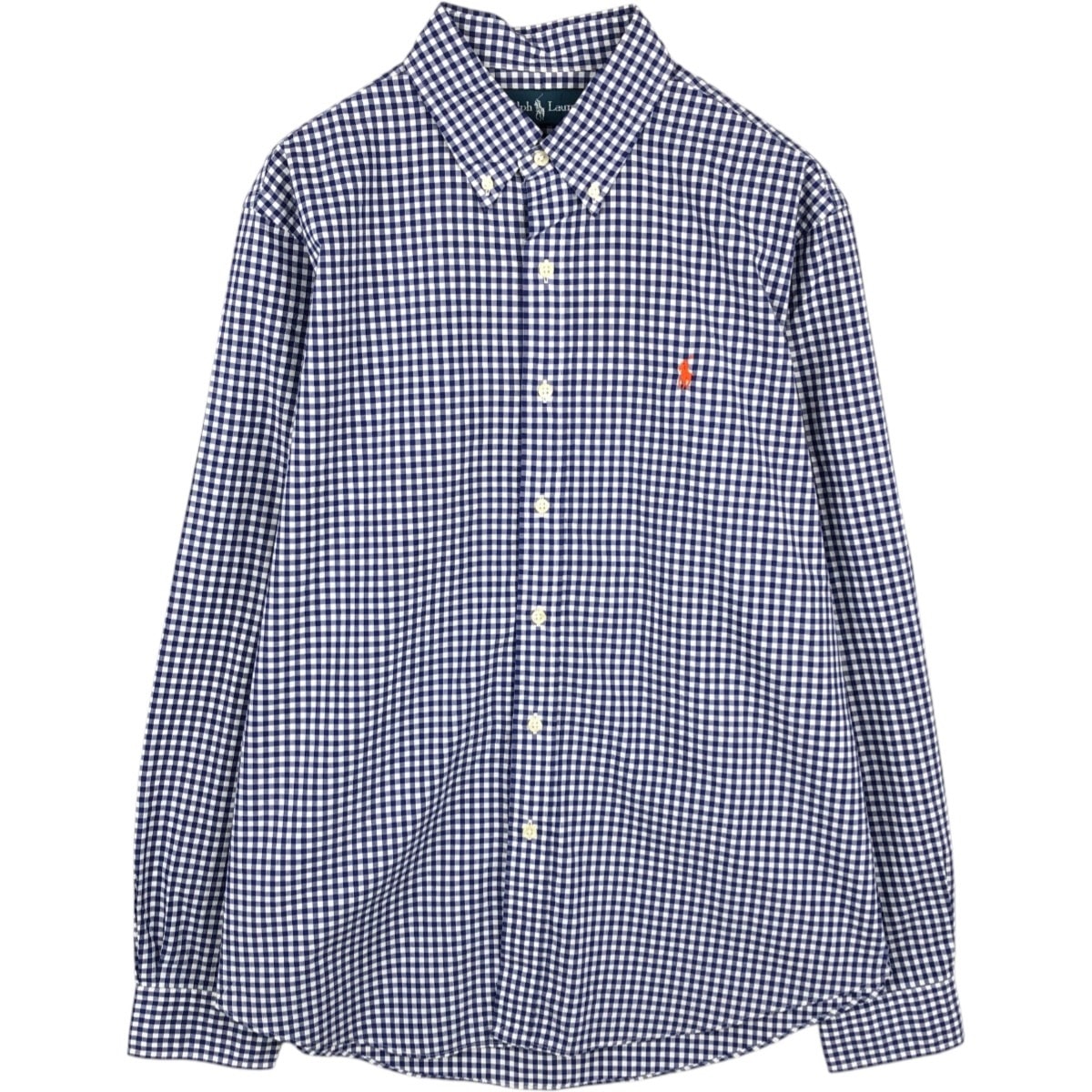 古着 ラルフローレン Ralph Lauren 長袖 ボタンダウンチェックシャツ メンズL相当/eaa677958
