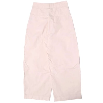 STUDIO NICHOLSON スタジオニコルソン DORDONI POWDER COTTON VOLUME PLEAT PANTS パウダーコットン ボリュームプリーツパンツ 52-10-731041 0 LIGHT PINK 定価53,900円 ボトムス