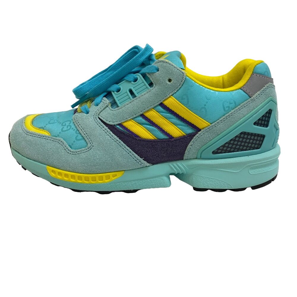 グッチ GUCCI スニーカー TORSION アディダス 23SS 722212 ZX8000 ライトブルー