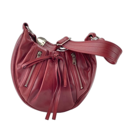 イヴ・サンローラン YSL リヴゴーシュ ショルダーバッグ レザー【中古】