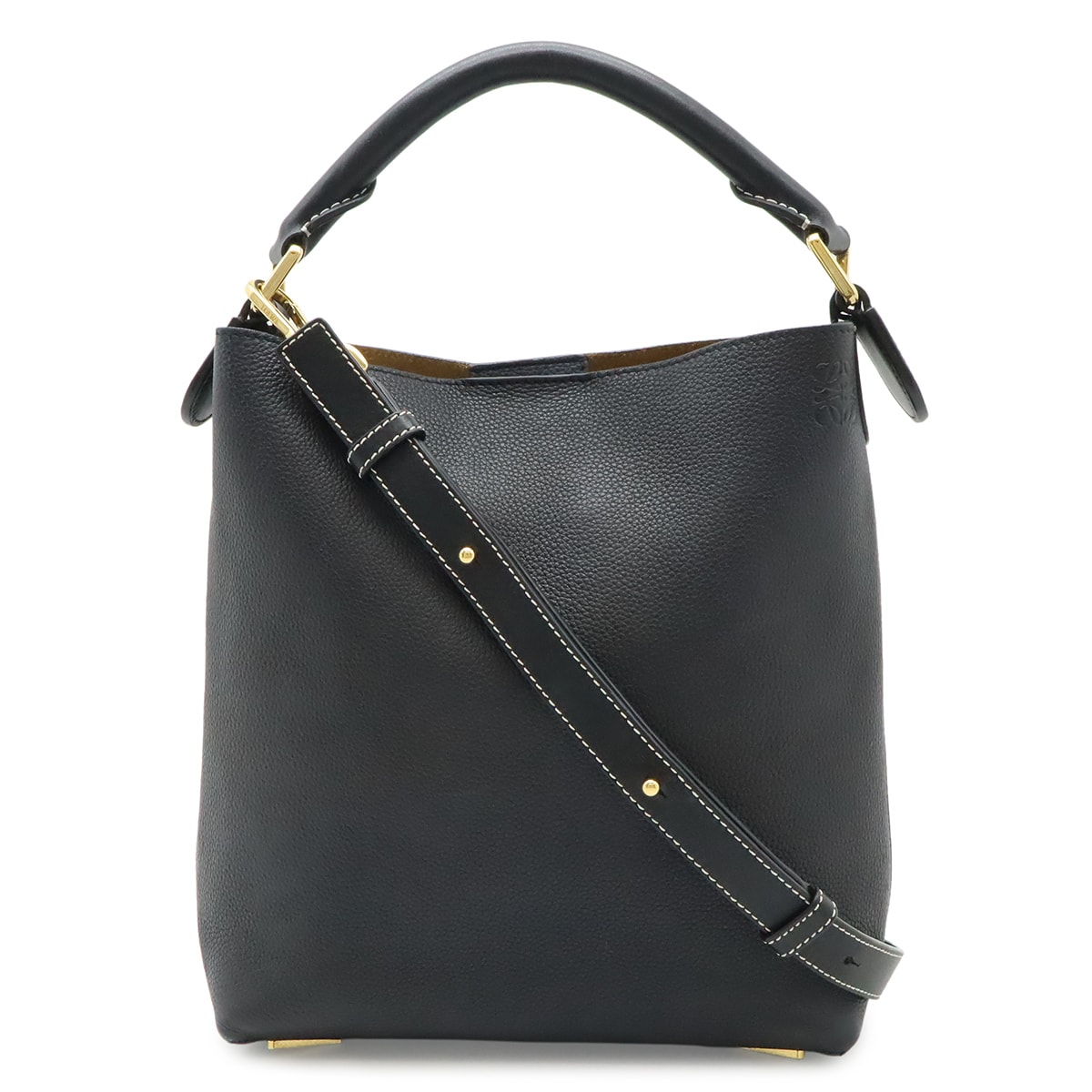 ロエベTバケット スモール アナグラム 35212KBR83