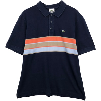 古着 ラコステ LACOSTE フランス企画 半袖 ポロシャツ 6 メンズXL相当/eaa622936