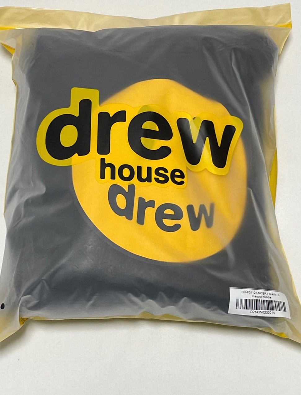 drew house mascot hoodie "Black"