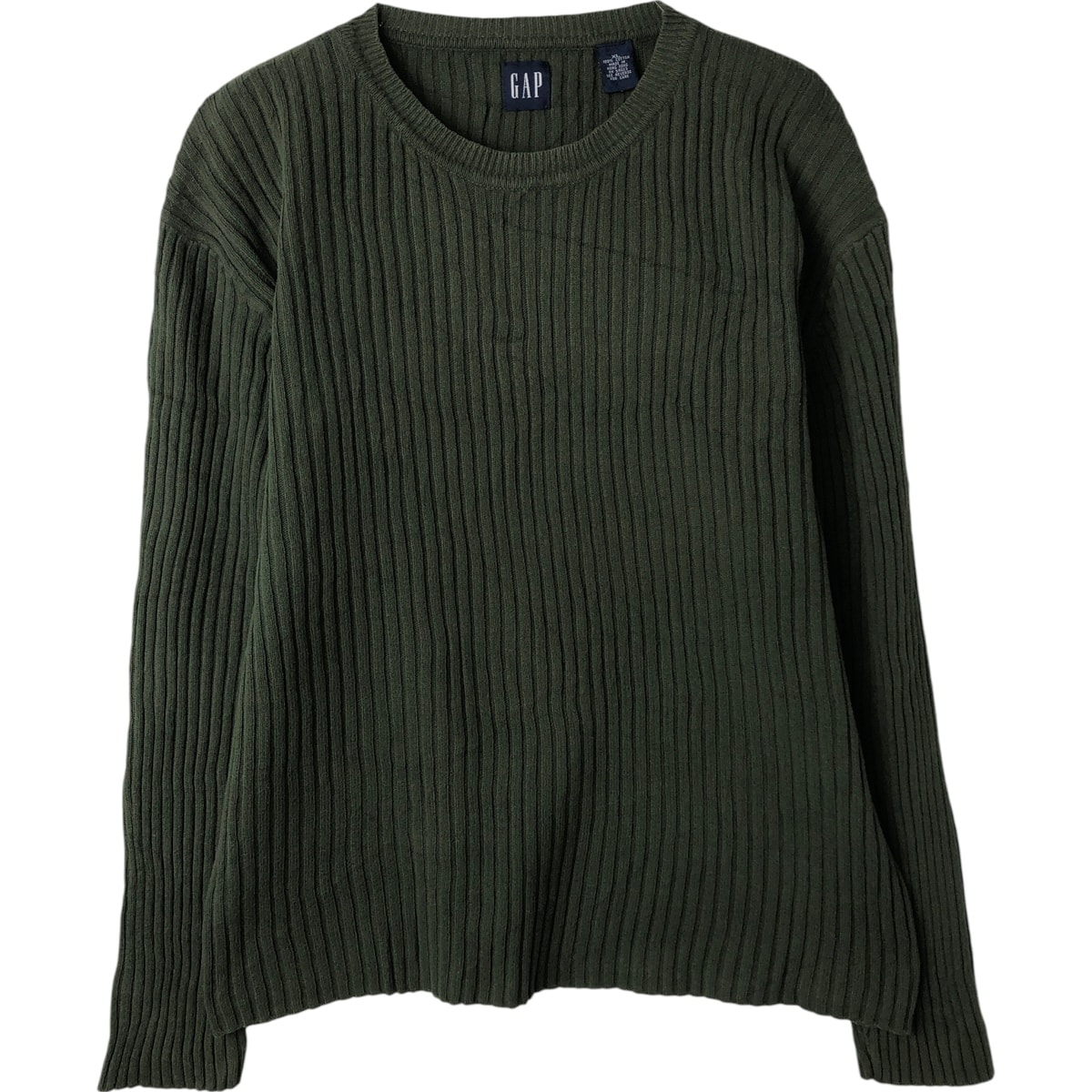 古着 90年代 ギャップ GAP オールドギャップ リブ編み コットンニットセーター メンズXL相当 ヴィンテージ/eaa608714