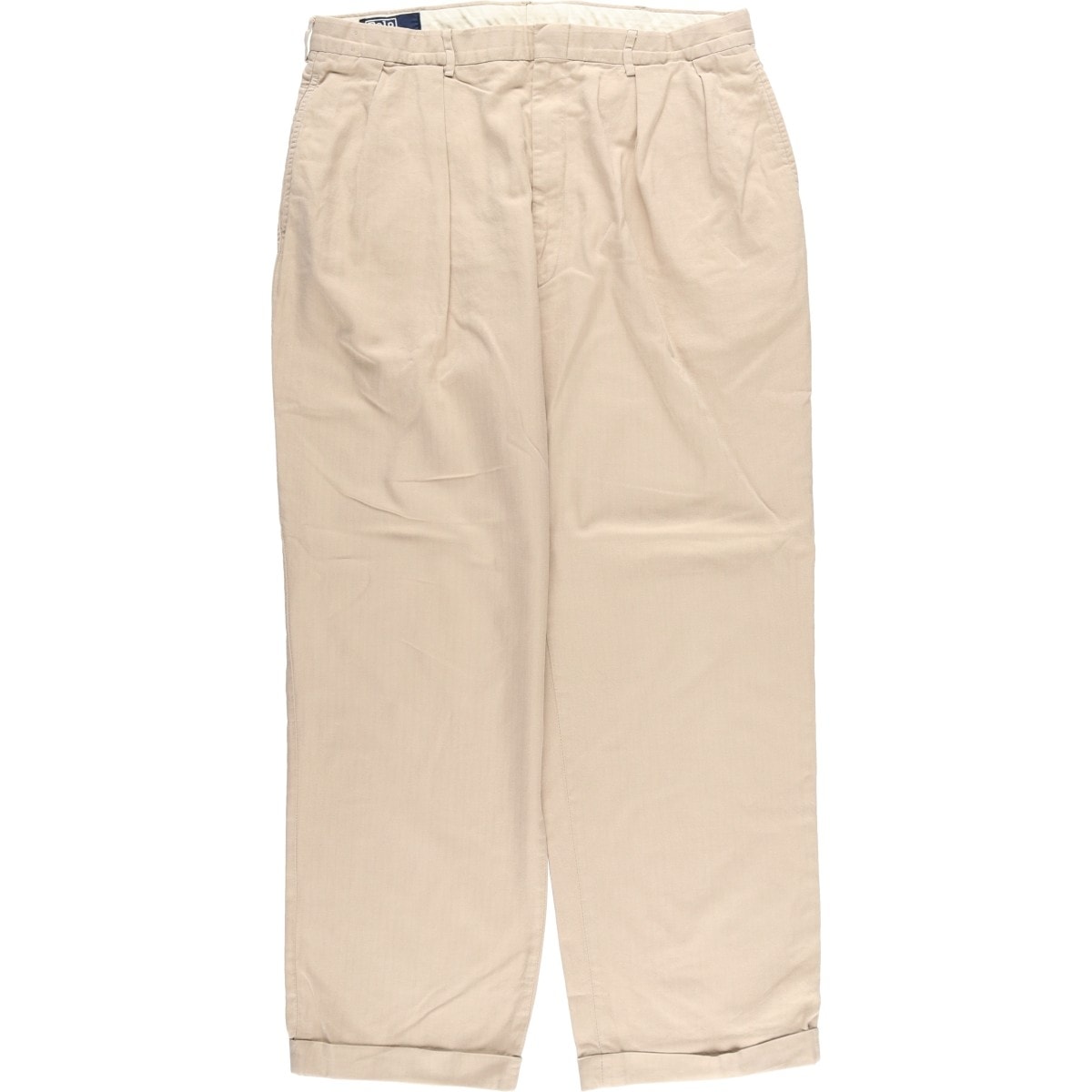 古着 ラルフローレン Ralph Lauren POLO by Ralph Lauren ツータック スラックスパンツ メンズw34相当/eaa604370