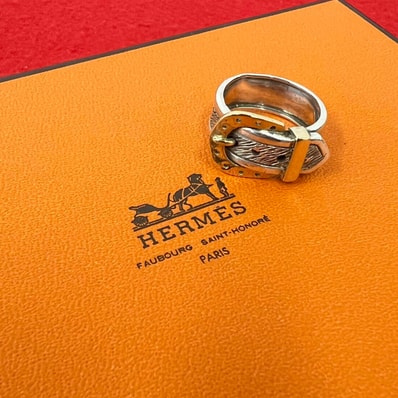 HERMES エルメス ホースシュー リング シルバー925 K18イエローゴールド リング・指輪 8号 シルバー
11500