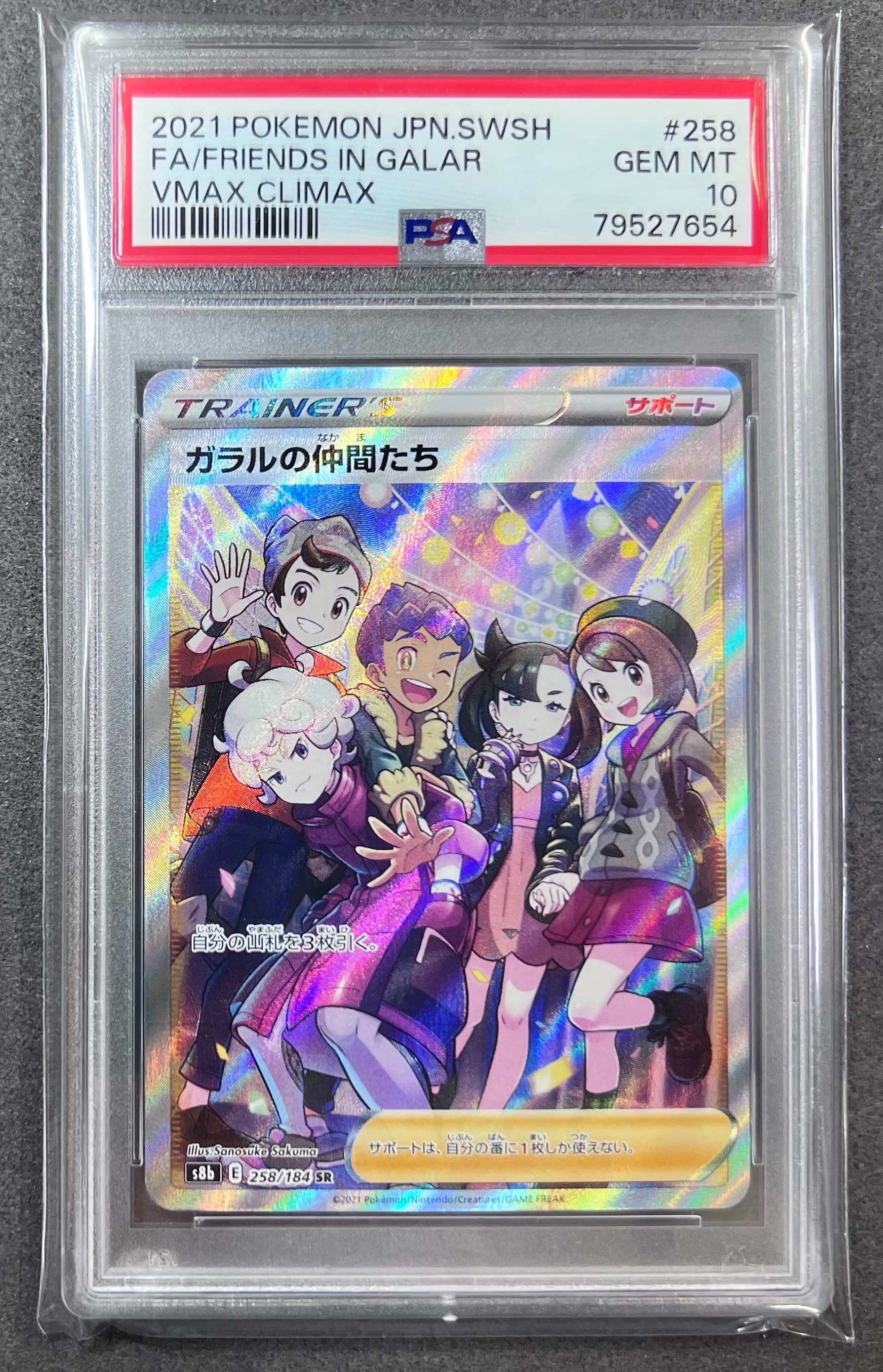 ガラルの仲間たち SR[S8b 258/184](ハイクラスパック「VMAX