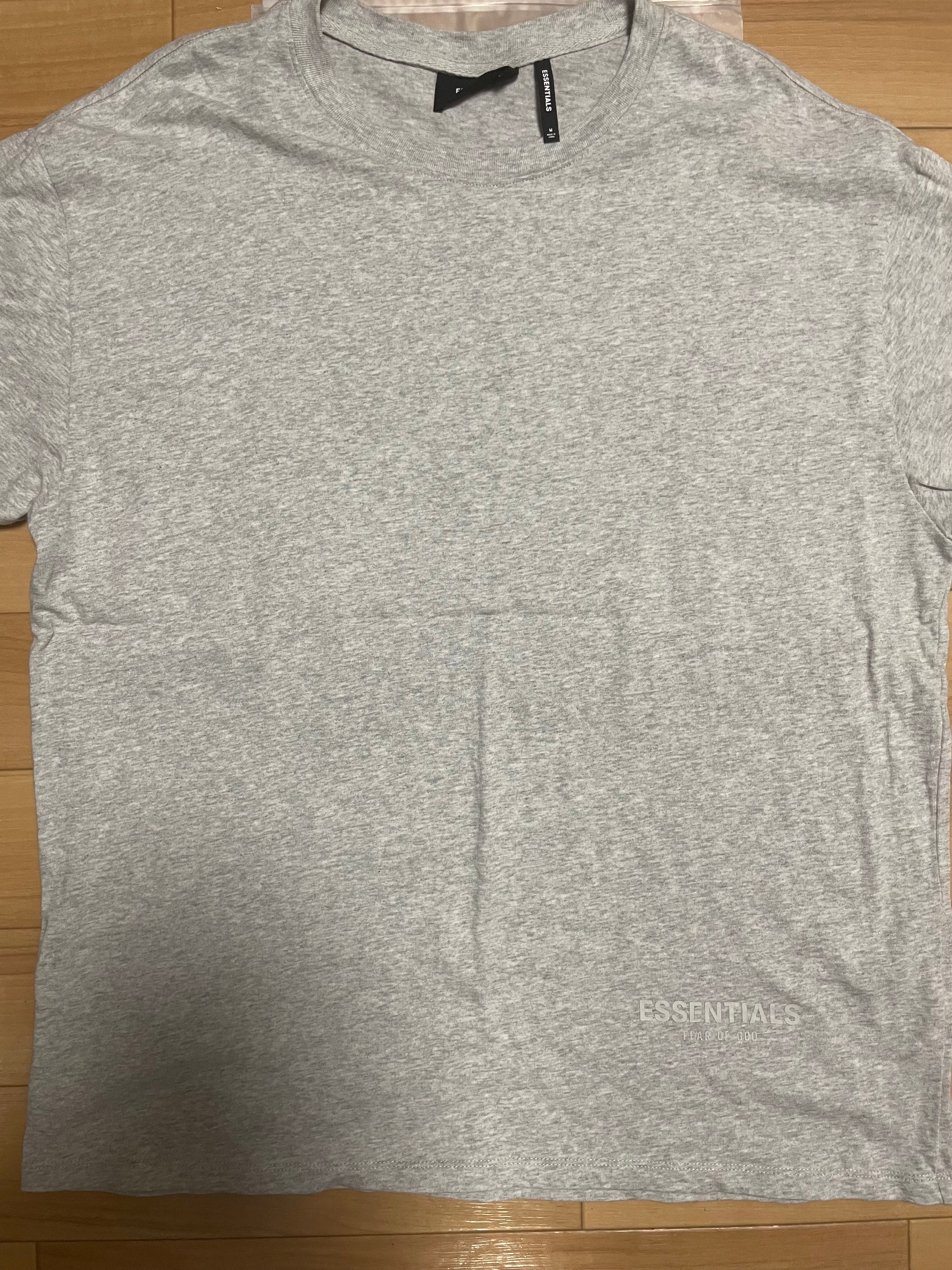 FEAR OF GOD ESSENTIALS Los Angeles 3M Boxy T-Shirt "Grey"