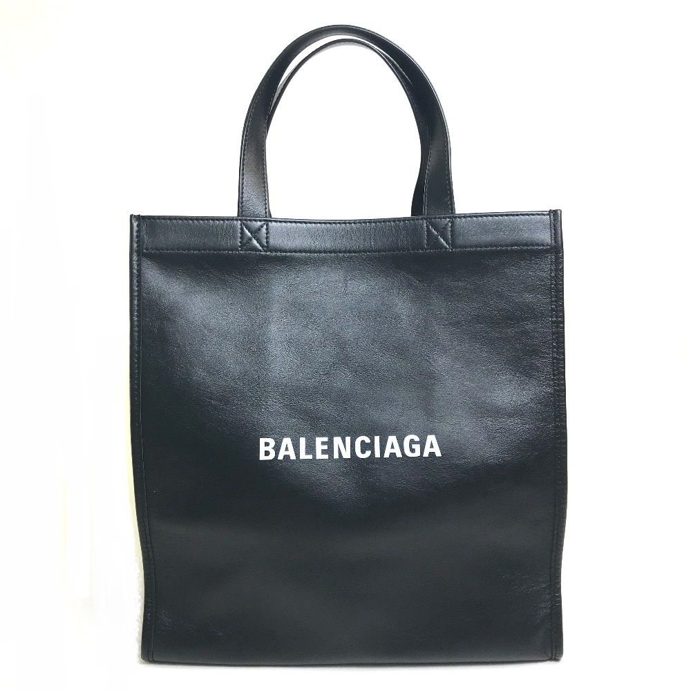 バレンシアガ 541842 ロゴ ショッピングトート トートバッグ ブラック
