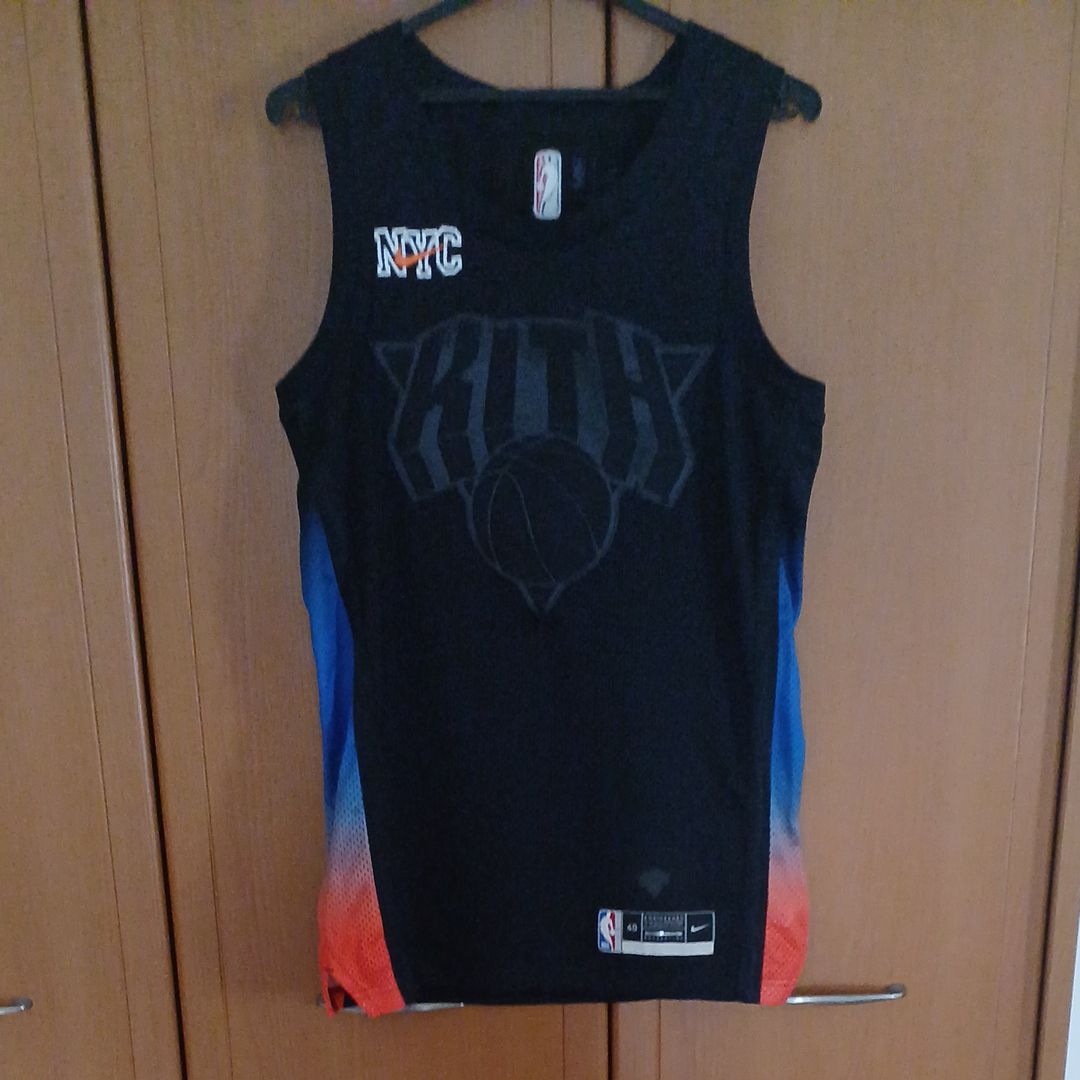 KITH Nike for New York Knicks Swingman Jersey "Black"