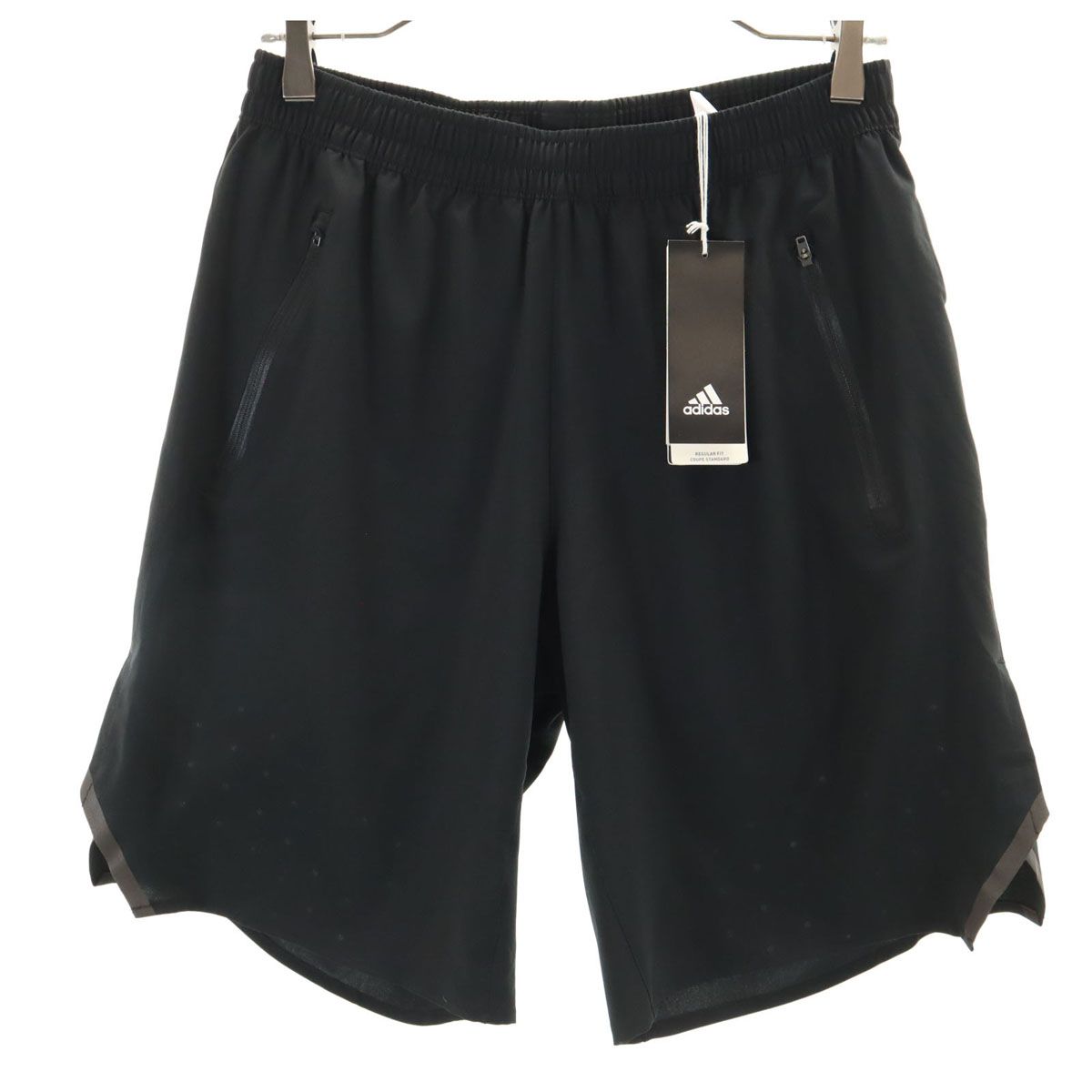 未使用 adidas アディダス トレーニング ショートパンツ L ブラック