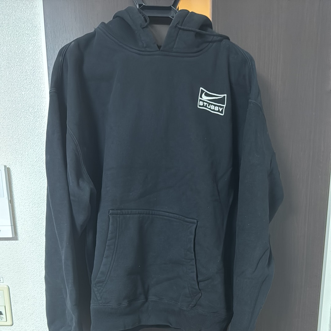 Stussy × Nike NRG Washed Hoodie (US Size) "Black" DN4028-010