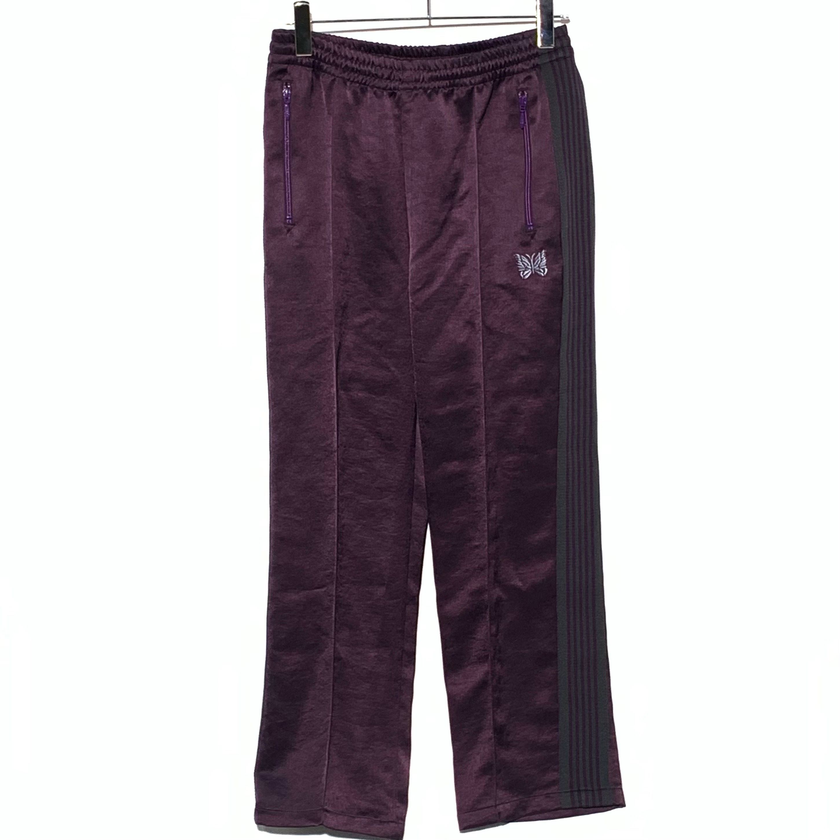 Needles×NANO UNIVERS Track Pants Poly Sateen purple