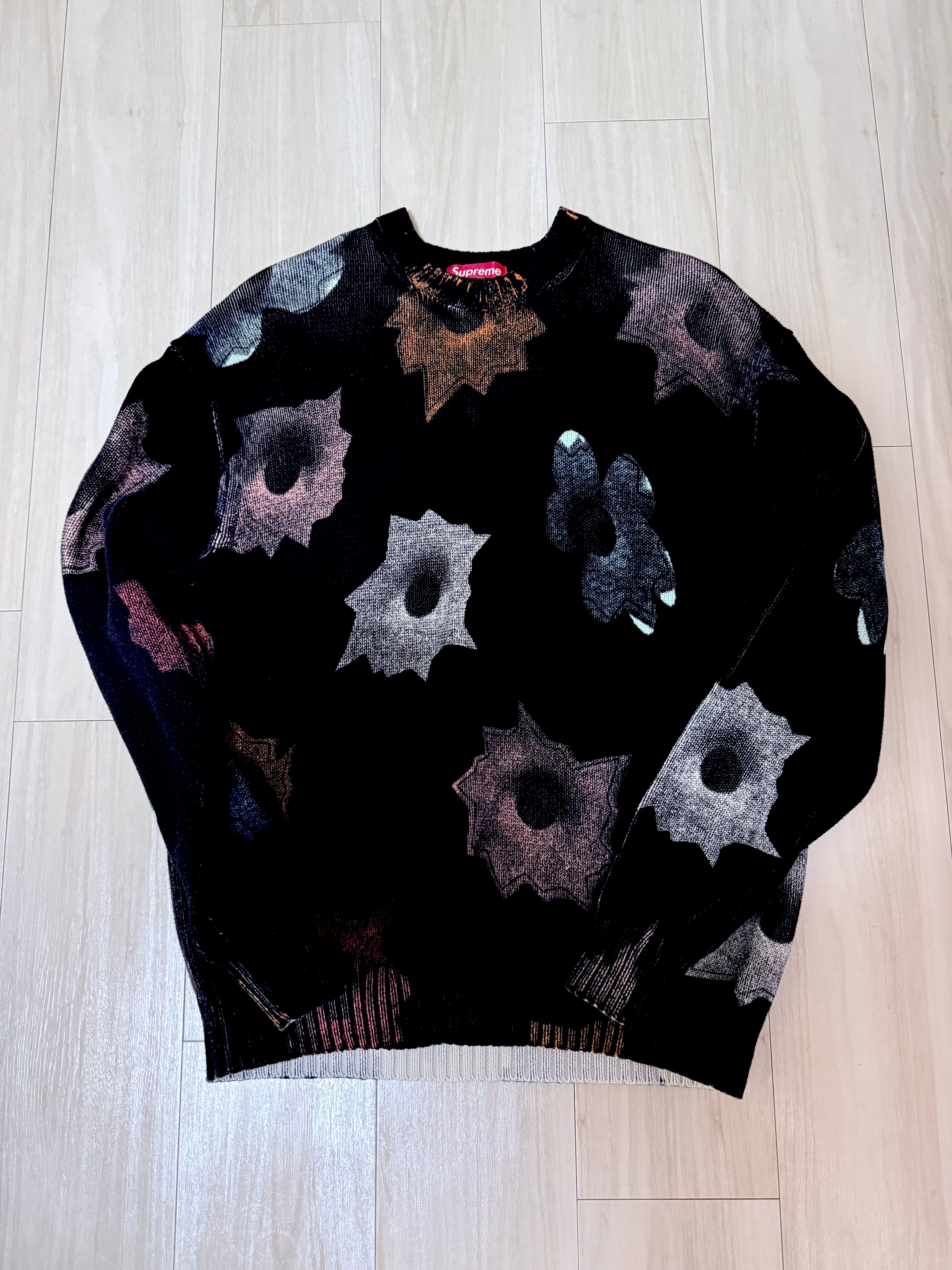 Supreme Nate Lowman Sweater "Black"