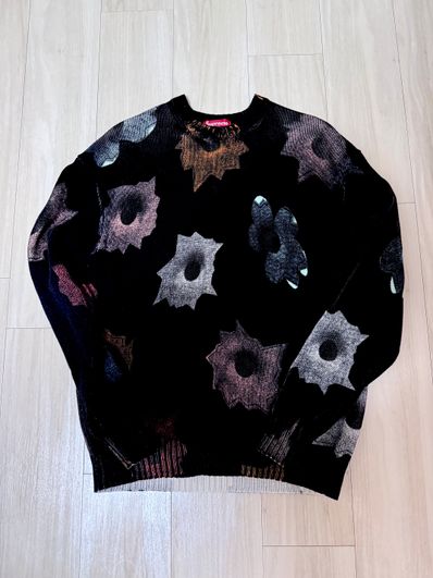 Supreme Nate Lowman Sweater "Black"