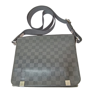 LOUIS VUITTON ルイヴィトン ダミエ グラフィット ディストリクトPM NM ショルダーバッグ N41028 ブラック