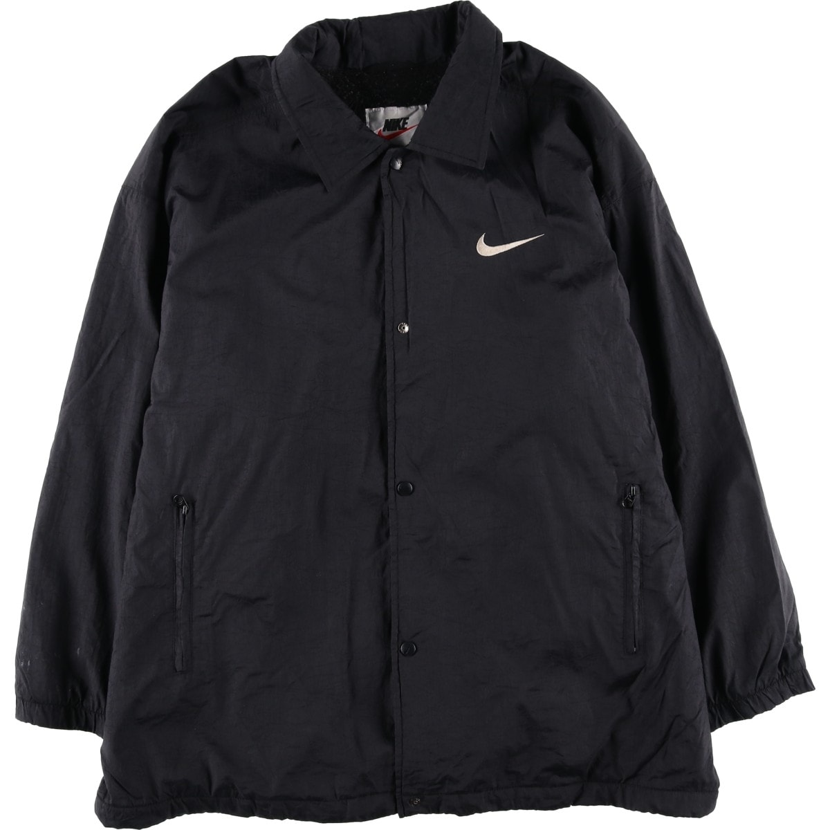 古着 90~00年代 ナイキ NIKE バックロゴ コーチジャケット メンズM相当/eaa598573
