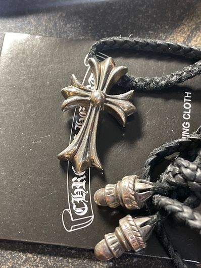 Chrome Hearts Small CH Cross Pendant "Silver"