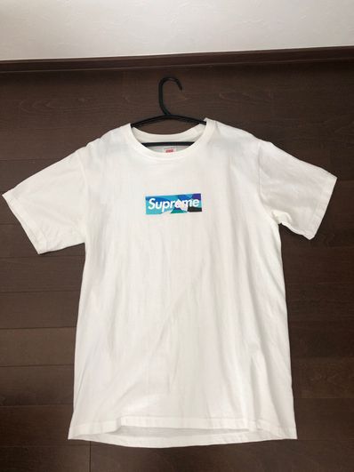 Supreme / Emilio Pucci® Box Logo Tee "White/Blue"