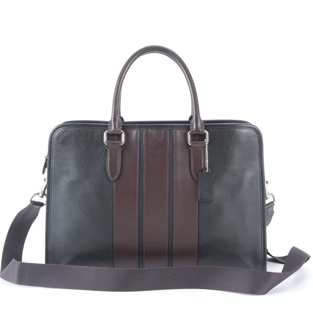 ■美品 コーチF72308 ビジネス バッグ レザー