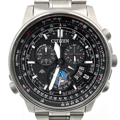 CITIZEN シチズン プロマスター スカイブルー インパルス 腕時計
H610-T019382 チタン メンズ
【中古】