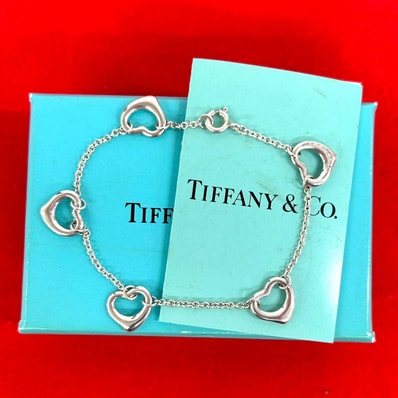 TIFFANY&Co. ティファニー オープンハート ブレスレット シルバー925 ブレスレット シルバー
58077