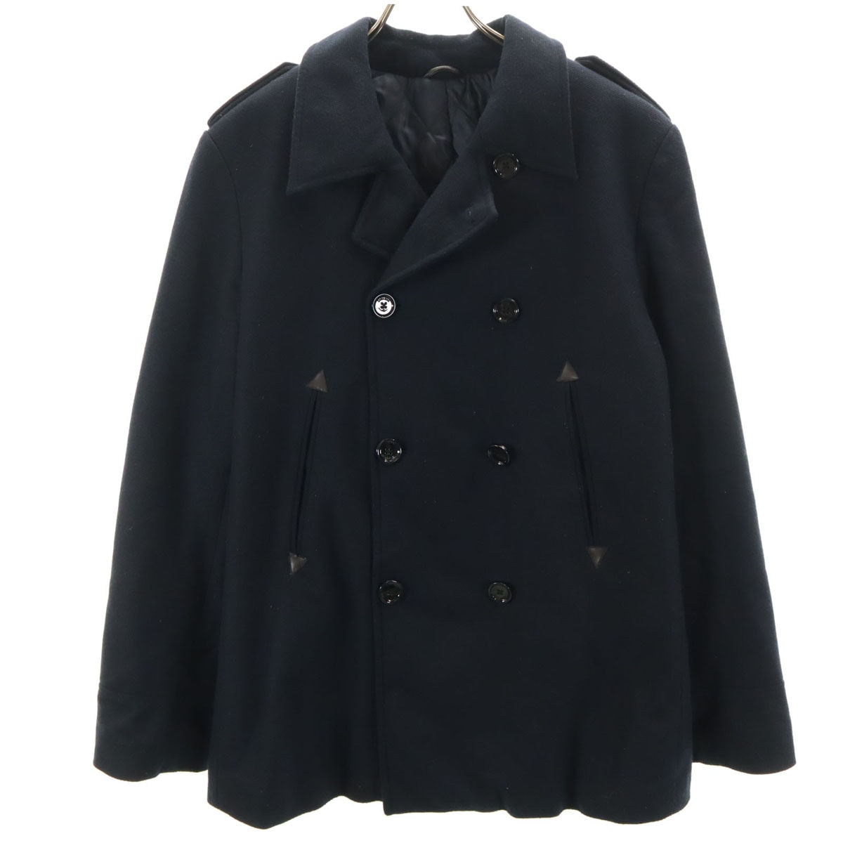 ZARA MAN ザラマン ピーコート XL ネイビー Pコート 中綿