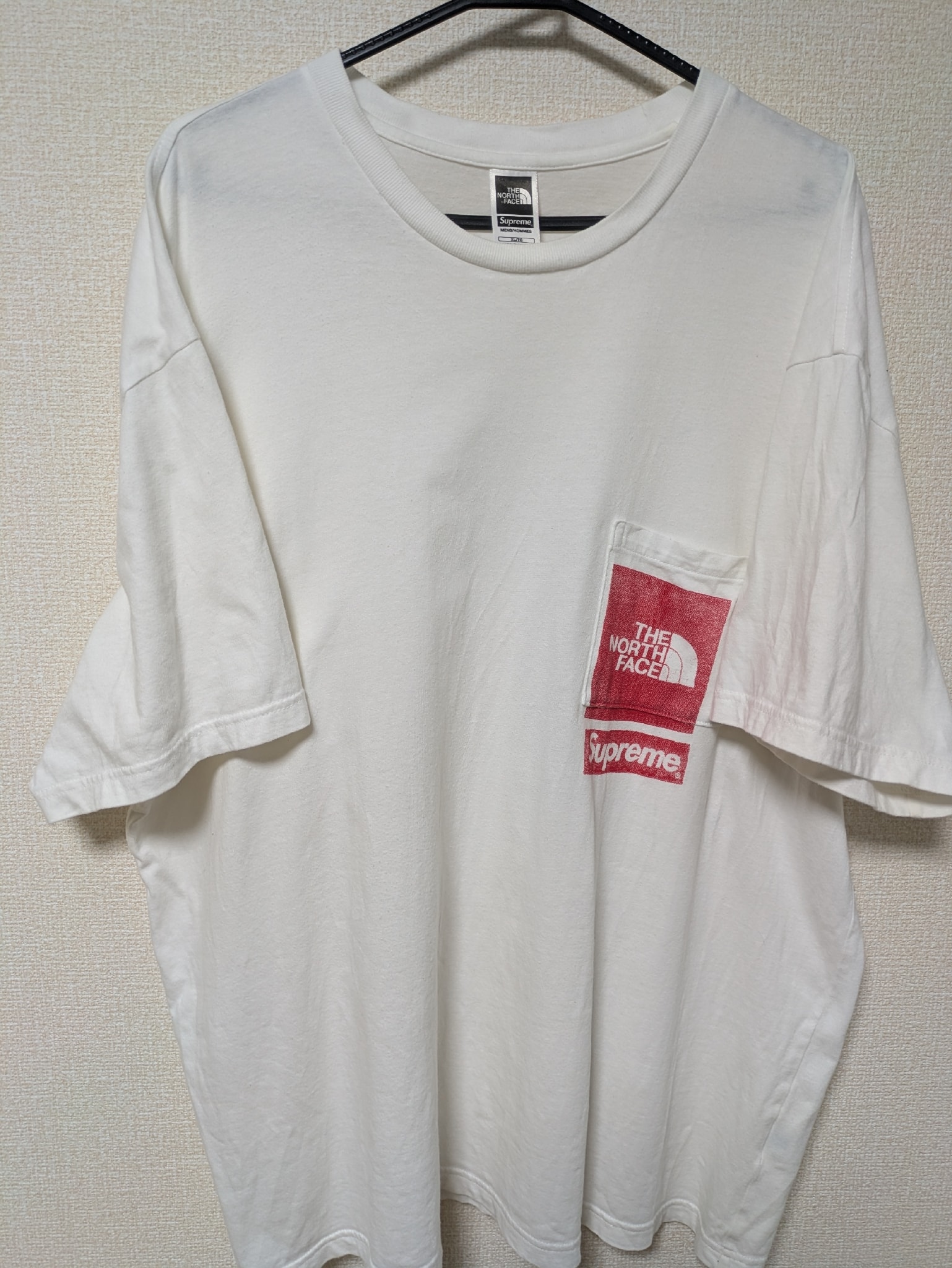 Supreme x The North Face Printed Pocket Tee "White"