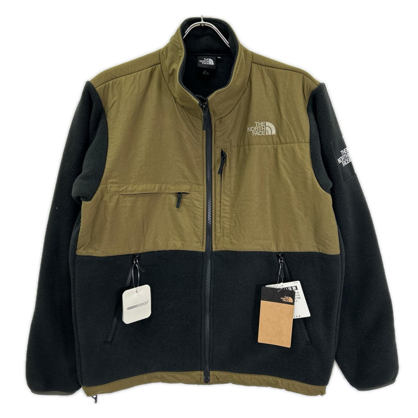 ノースフェイス NA22030R ブラック×カーキ Denali Jacket/デナリジャケット M