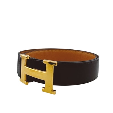 エルメス HERMES ベルト Hベルト ブラック