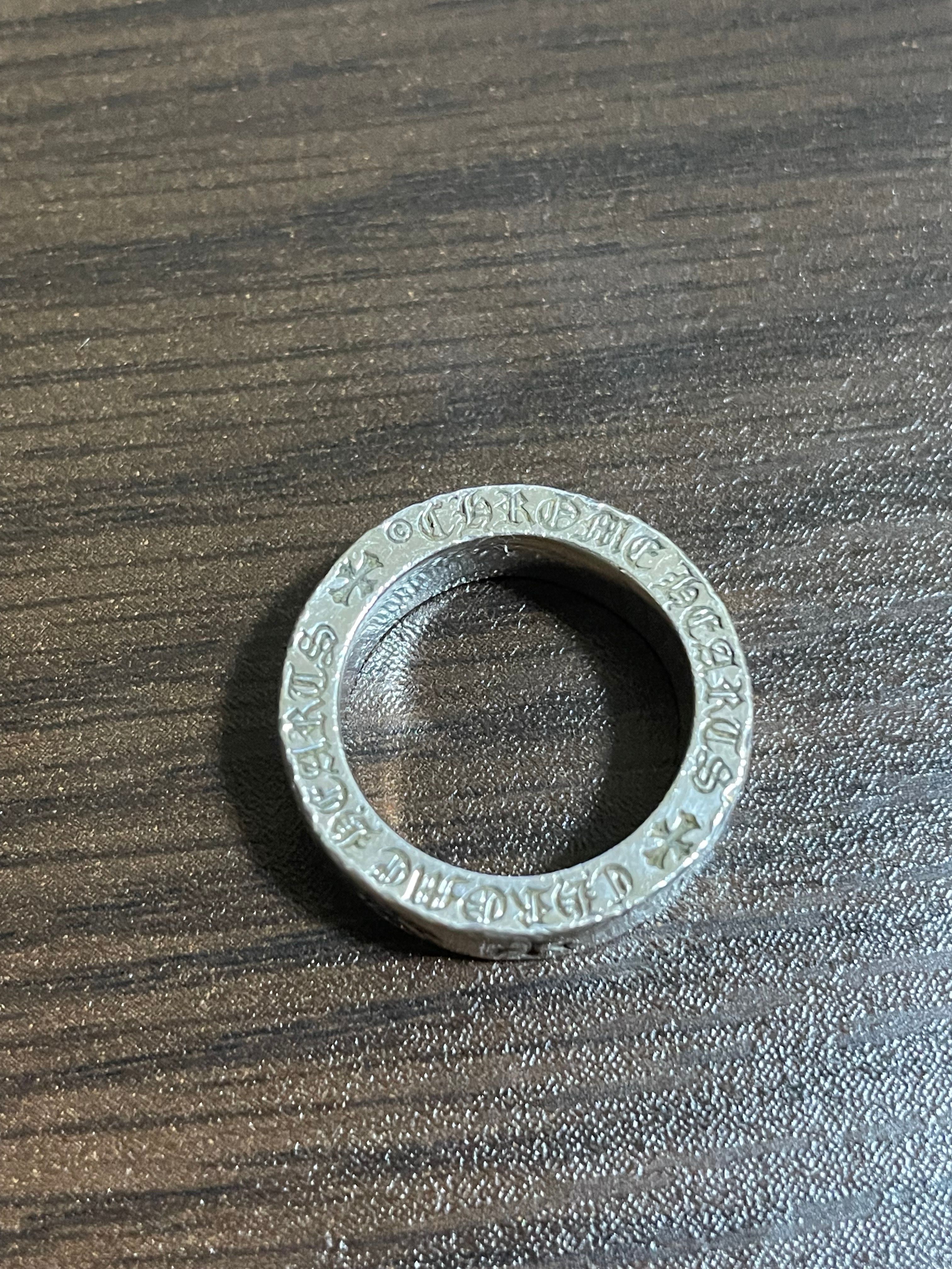 Chrome Hearts Spacer Ring 6mm CH Forever "Silver"