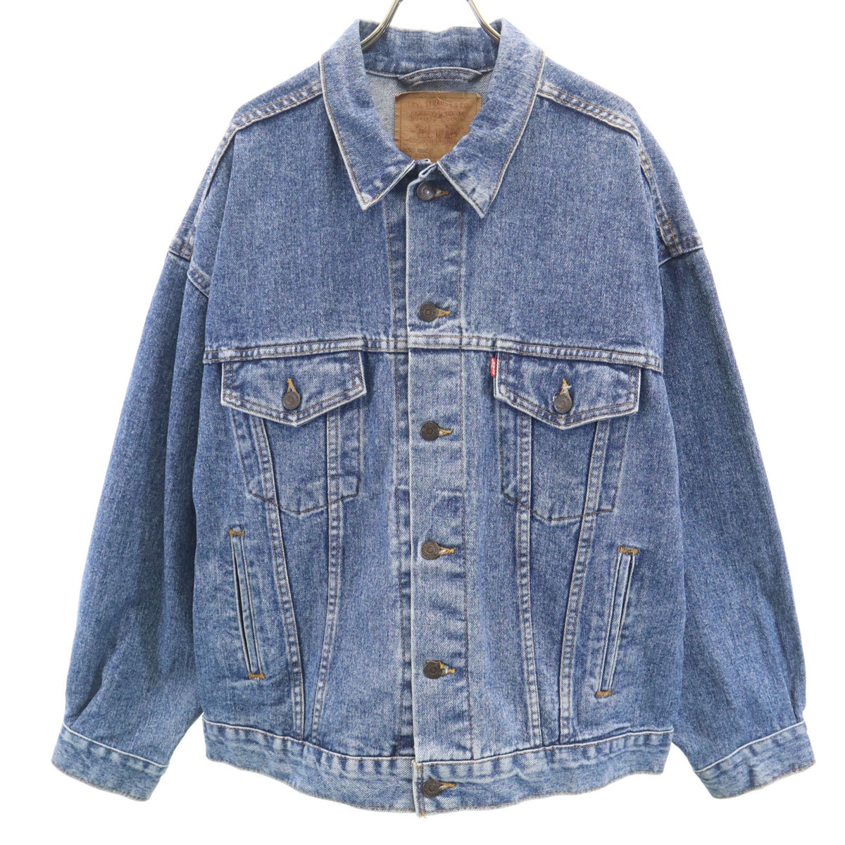 Levi's リーバイス 90s 70507-4890 USA製 オールド デニムジャケット L ウォッシュブルー ジージャン トラッカー