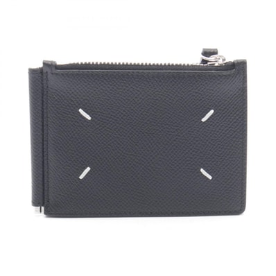 メゾン マルジェラ Maison Margiela マネークリップ コインケース 財布 レザー レディース ブラック系 SA1UI0018P4745T8013 【新品】