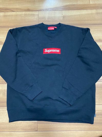 Supreme Box Logo Crewneck "Black" (22FW)