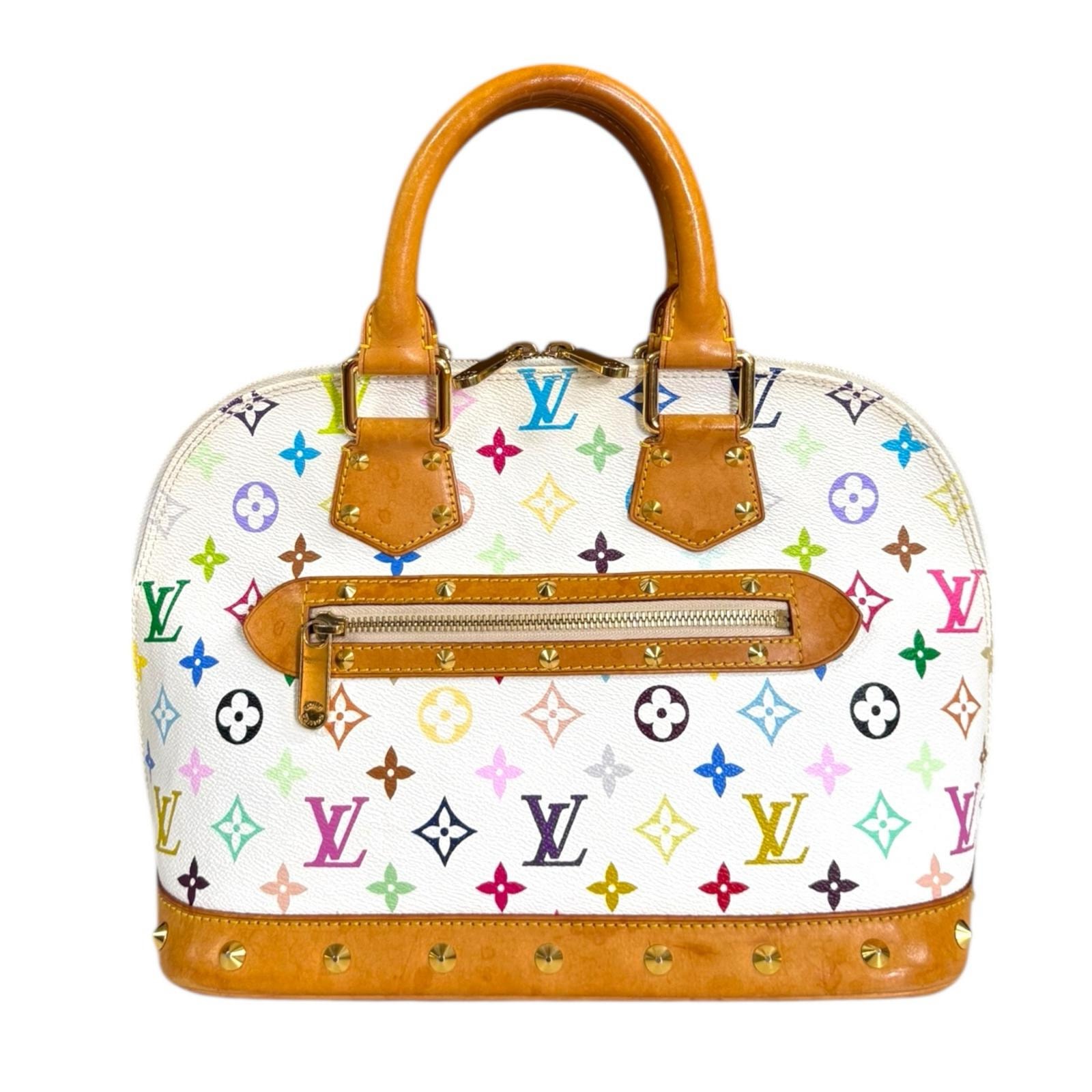 Louis Vuitton Alma Monogram Multicolor "Blanc"
