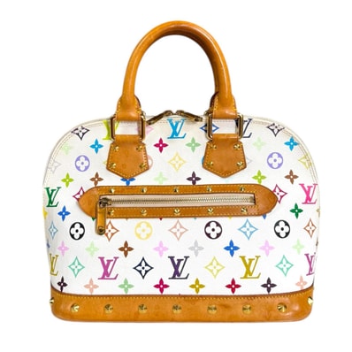 Louis Vuitton Alma Monogram Multicolor "Blanc"