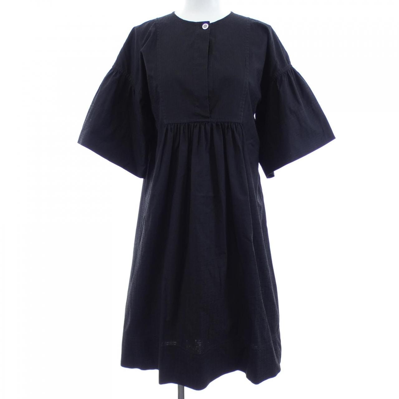 エルメス HERMES ボヘミアンショートドレス ガーゼモザイク 5E0570DB ワンピース