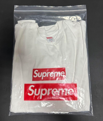 Supreme Box Logo L/S Tee "White"