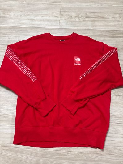 Supreme x The North Face Crewneck "Red"