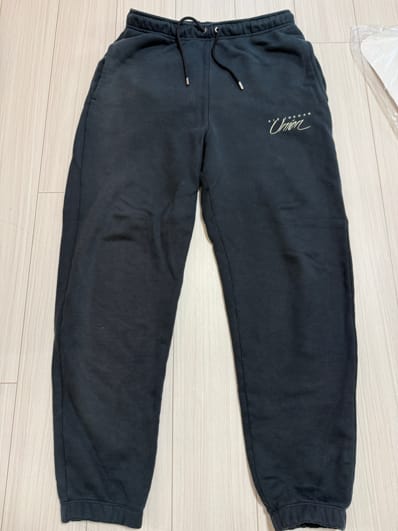 Jordan x UNION Fleece Pants "Black"