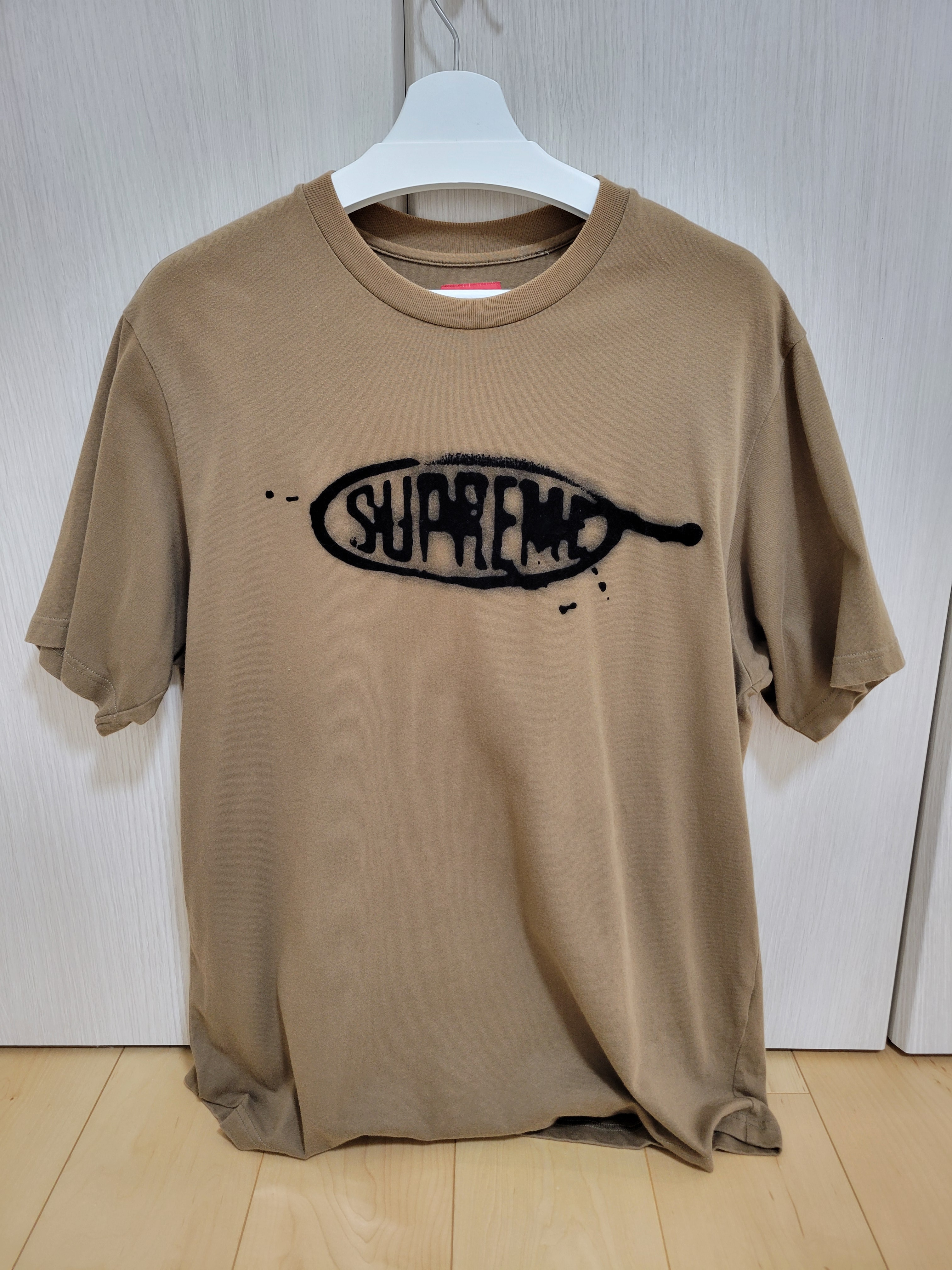 Supreme Ink Blot S/S Top "Olive Brown"