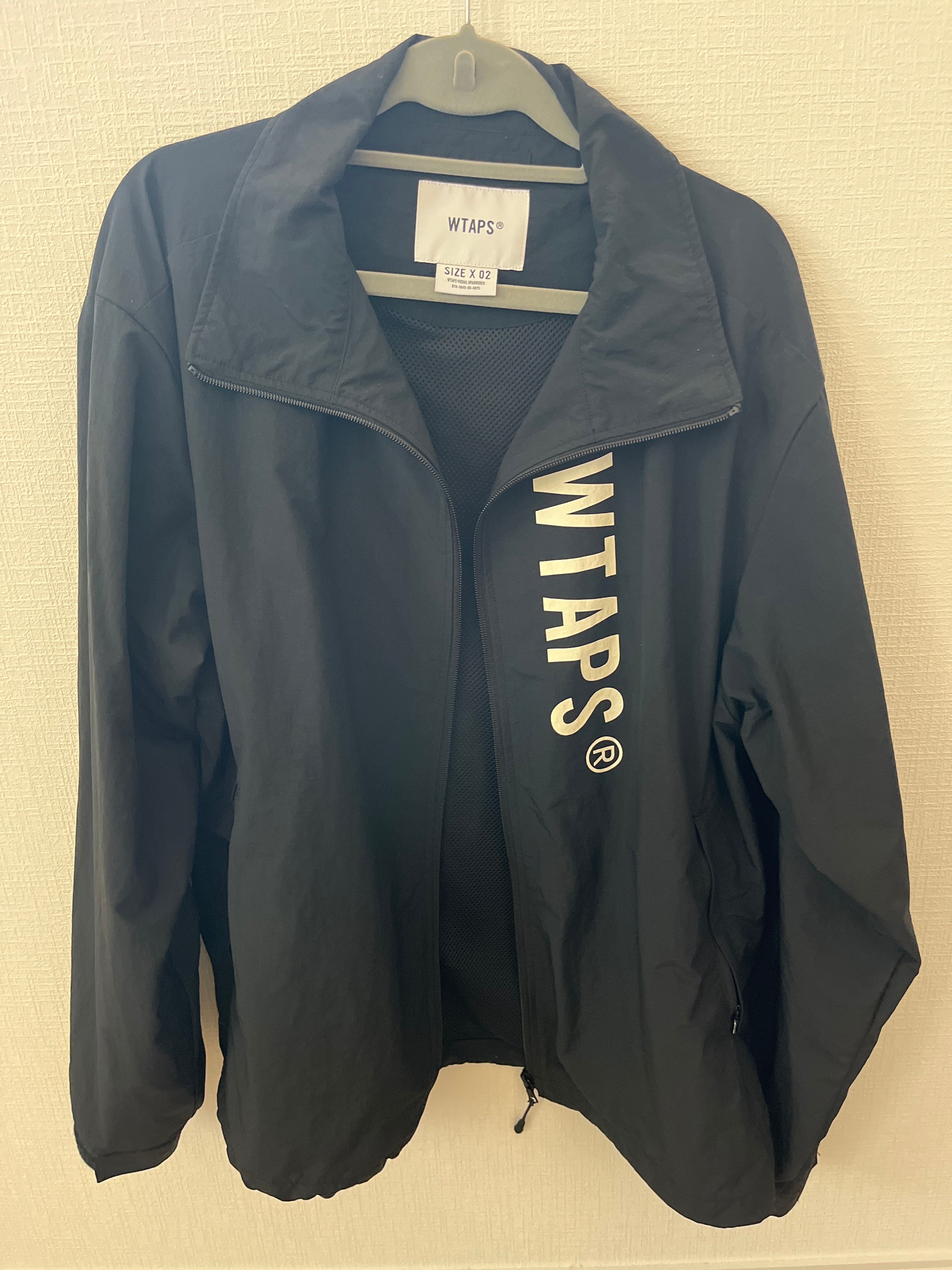 Wtaps Track / Jacket / Nylon. Tussah. Pertex. Sign "Black"